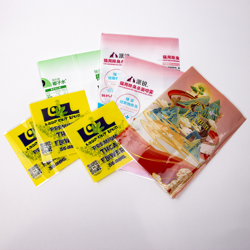 Custom Packaging Drinks Heat Shrink Film Label Sticker Product Waterproof Food logo Beverage Bottle Labels