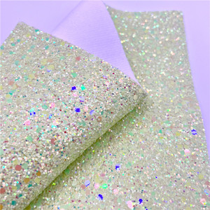 Chunky long lanh vải với cảm thấy ủng hộ cho long lanh Giày da tổng hợp loại sản phẩm - Product Image 2