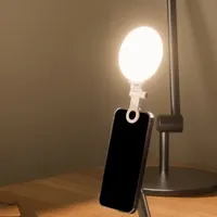 Lampe à clip LED portable rechargeable 3 couleurs, mini lumière d'appoint portable pour téléphone, ordinateur portable, diffusion en direct, selfie, vidéo, photographie
