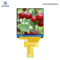 1,3 Zoll 128x128 TFT IPS LCD-Anzeigemodul mit GC9109-Treiber-IC, Weißer LED-Hintergrundbeleuchtung, SPI/MCU-Schnittstelle, 7/12/24 Pin Einsteck-Schweißanschluss