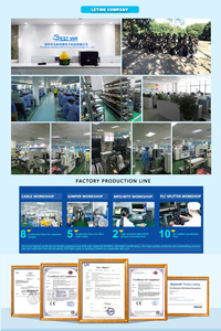 แผงแพทช์ไฟเบอร์ออปติกแบบติดตั้งบนแร็คขนาด 19 นิ้ว 1x32 Scapc สำหรับแยกสัญญาณ PLC - Product Image 4
