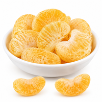 Groothandel Gedroogde Mandarijn Snacks Bulk Zoetzuur Knapperig FD Technologie OEM Fabriek Directe Export Leverancier