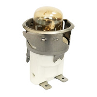 Ampoule halogène résistante aux hautes températures pour four à vapeur, base à vis grande taille, commerciale, ultra-lumineuse 110V/220V