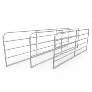 Schapen En Geit Boerderij Poort In Frame Voor Draagbare Tuin Paneel - Product Image 1