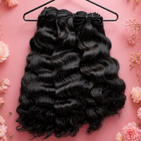 Extensions de cheveux bouclés naturels bruts 100 % vierges du Cambodge de qualité supérieure, ondulations naturelles non traitées