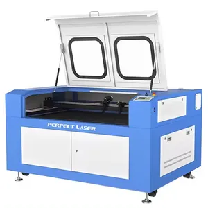 Perfect Laser 80w 100w 130w 150w Ladder-Shape Drawer Design Cloth Fabric Carpet Shoes Co2 Laser Cutting and Engraving Machine