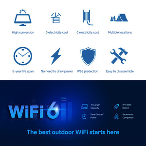 Kit <span class=keywords><strong>de</strong></span> Cámara Wi-Fi Inalámbrica Solar 4G para Exteriores Wistino <span class=keywords><strong>de</strong></span> 4MP, IP66 Impermeable, Red Estable <span class=keywords><strong>de</strong></span> 200m, Sistema <span class=keywords><strong>de</strong></span> Cámara <span class=keywords><strong>de</strong></span> <span class=keywords><strong>Seguridad</strong></span> Solar - Product Image 6