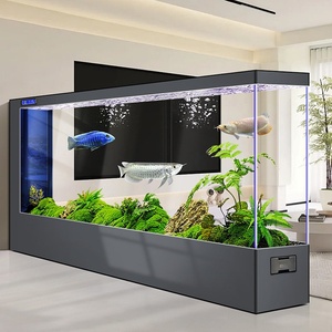 Aquarium intégré au design élégant avec filtre interne pour les espaces modernes - Product Image 4