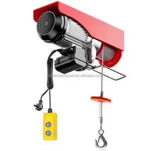 Cabrestante eléctrico 220V Mini <span class=keywords><strong>polipasto</strong></span> de cuerda de alambre 380V 500kg Pequeño 12V 220V Mini cuerda de alambre eléctrica - Product Image 1
