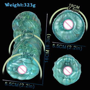 Drop Shipping Masturbatie Cup Voor Mannen Masturbatie Groene Zak Pussy Mannelijke Handen Gratis Penis Massage Seksspeeltjes Mannelijke Masturbator - Product Image 6