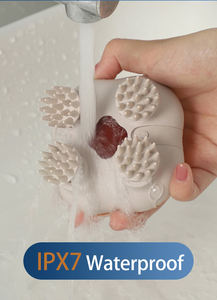 マッサージャーヘッドワイヤレス電気スカルプ刺激はスカルプマッサージを通して髪の成長を促進します - Product Image 3