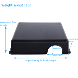 Durable Plastic Reptile Hides Easy Clean Snake Hides for Lizard Leopard Gecko Snakes Ball Use Reptile Cage for House <strong>Python</strong> Use - Product Image 4