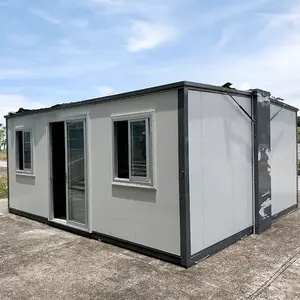 Casa contenedor pequeña expandible duradera casa contenedor modular portátil premium