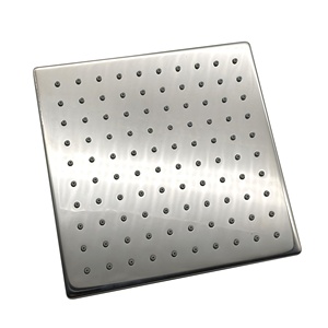 <span class=keywords><strong>8</strong></span> дюймов современный ультратонкий дизайн из нержавеющей стали квадратный дождь над головой водопад душевая головка - Product Image 1
