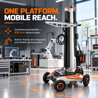 Plateforme de levage robotique mobile omnidirectionnelle avec course de 620 mm pour l'intégration d'bras robotiques
