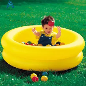 Kinder Baby Kinder Outdoor Indoor Hinterhof kleine PVC aufblasbare Spiel Pool Ball Spielzeug Pool für Schwimmbad Spielzeug