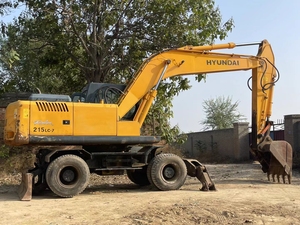 Excavadora de cadenas Hyundai 215-7 fabricada en Corea del Sur en venta, excavadora Hyundai Super Robex 215-7 a bajo precio - Product Image 2
