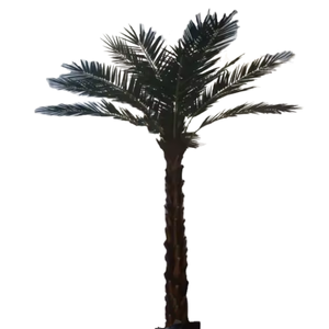 Glasvezel Kokospalm Landschap Luchthaven Hotel Tuin Outdoor Hoge Kunstmatige Palmboom - Product Image 1