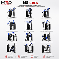 Machine de musculation à tirage vertical (Lat Pulldown) à charges guidées pour l'entraînement du dos – Équipement de fitness pour la musculation dorsale