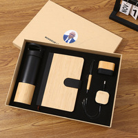 Ensemble cadeau d'entreprise personnalisé, bloc-notes de luxe, stylo, clé USB, haut-parleur, câbles de données, gourde, ensembles de cadeaux promotionnels pour entreprises