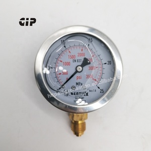 ชุดทดสอบเกจวัดแรงดันไฮดรอลิก 5 ตัว สำหรับรถขุด พร้อมข้อต่อแบบที - Product Image 6
