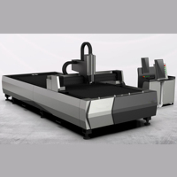 Nuevo cortador láser Cnc de hoja de Metal de plataforma única 3015 3kw 6kw 12kw máquina de corte por láser de fibra automática de acero y aluminio de cobre