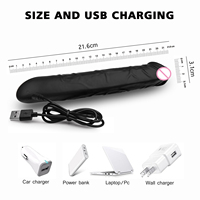 WINYI Petit gode noir énorme et doux Sex Toy pénis Silicone vrai gode fantaisie poing manches Sex Toy godes en vrac pour hommes Gay femme