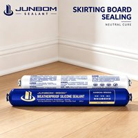 JUNBOM 9500 Mastic silicone pour bâtiment, décoration intérieure, étanchéité, résistant au vieillissement, approvisionnement direct usine, service OEM, exportation