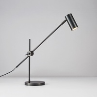 Lampe de table 220V en cuivre massif, style nordique de luxe léger, avec bras long articulé, design créatif rétro, pour bureau, chevet, hôtel, lecture et travail