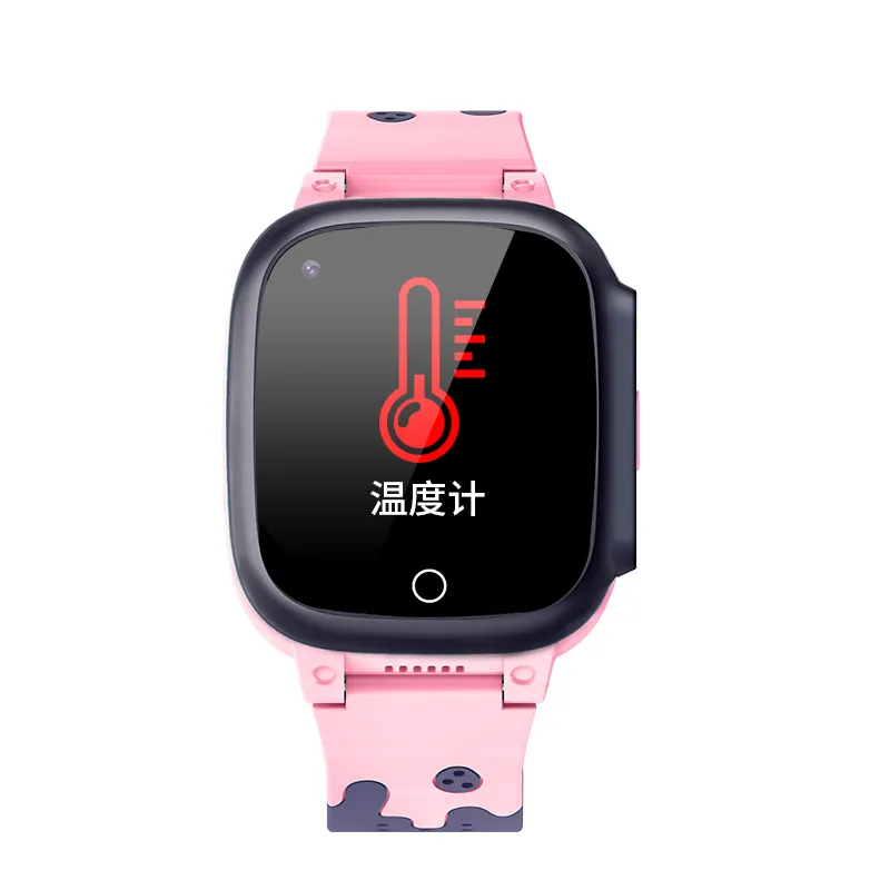 Lemfo-montre connectée LT25 pour enfants, Smartwatch, moniteur de température, compatible vidéo 4G, Gps, android, nouveau modèle, bon marché
