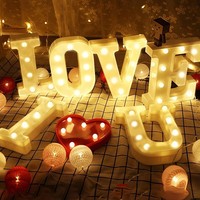 Panneau lumineux LED Joyeux Anniversaire - Accessoires de fête, décorations lumineuses blanc chaud et rouge pour célébrations festives, télécommande pour garçons et filles