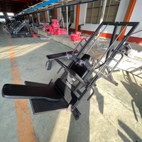 Appareil de fitness commercial à charge libre pour la musculation des jambes : Machine combinée Leg Press et Hack Squat
