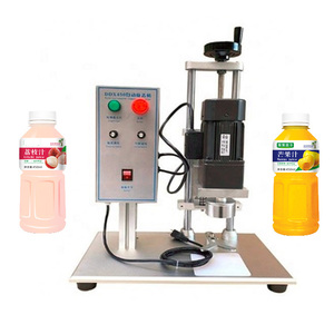 Regolazione dell'altezza ddx-450 modello di macchina automatica per tappatura di plastica con tappo per bottiglie di acqua minerale - Product Image 3
