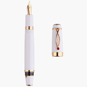 MAJOHN X1 Penna <span class=keywords><strong>Stilografica</strong></span> Meccanica Retrattile con Pennino EF da 0,4 mm in Resina, per Studenti e Ufficio, Confezione Regalo - Product Image 4