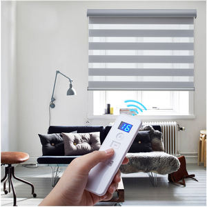 Persianas Inteligentes Tuya Zebra Motorizadas, Cortinas Decorativas para Ventanas, Persianas Automáticas Zebra para Ventanas - Product Image 1