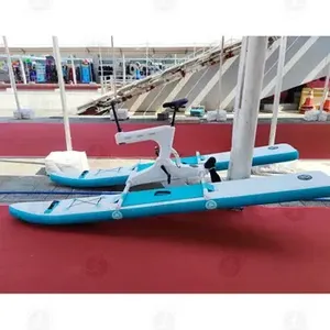 Bicicleta Acuática Inflable Resistente, Bicicleta <span class=keywords><strong>de</strong></span> Pedales Portátil para Entretenimiento en Lagos y Piscinas - Product Image 4