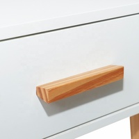 Meubles de salon nordiques simples, table basse en bambou avec tiroir