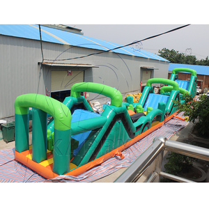 Juegos Deportivos Inflables Gigantes para Adultos al Aire Libre, Castillo Inflable <span class=keywords><strong>de</strong></span> Carreras, Pista <span class=keywords><strong>de</strong></span> Obstáculos, Tobogán Inflable - Product Image 4