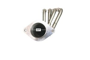 Colector de escape recto de acero inoxidable 304 pulido a espejo <span class=keywords><strong>K20</strong></span> K24, nuevo OEM 92-00 94-01 Integra EG EK DC2 - Product Image 4