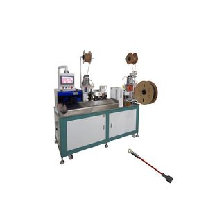 Machine automatique de rétrécissement de chauffage de tube machine d'assemblage de tube thermorétractable de sertissage de borne de fil - Product Image 1