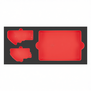 Ensemble de moules en caoutchouc pour la maison, 519 M 280N1V, rouge, flexible, pour la pâtisserie et l'artisanat - Product Image 2