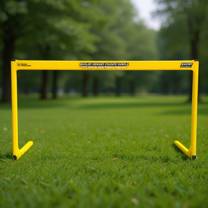 Barre de saut pliable à charnières en PVC, hauteur réglable 10-60 cm, équipement d'entraînement d'agilité - Product Image 3
