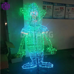 Cadena de Luces LED Grande Personalizada con Personajes Animados, Decoraciones Navideñas para Exteriores con Clasificación IP65 - Product Image 5