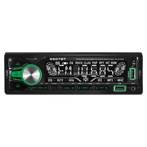 1din Chất lượng cao kép USB BT xe Stereo MP3 Máy nghe nhạc Màn hình lớn <span class=keywords><strong>LCD</strong></span> SD thẻ FM Transmitter 7 màu sắc tùy chọn xe sạc bao gồm - Product Image 4
