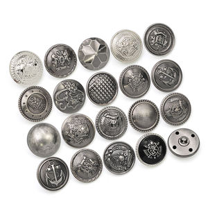 KUNSHUO bouton usine tige métal bouton smoking manteau Blazer costume fer acier inoxydable cuivre laiton uniforme bouton pour uniforme - Product Image 1