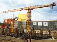 XGW100-16S 16 Ton Gearbox & Bearing Port dan Dock Konstruksi Tower Crane Efisiensi Tinggi dengan Struktur Tahan Korosi