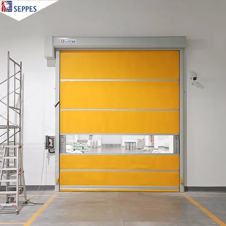 Fabricante de puertas rápidas de confianza, puerta enrollable industrial de alta velocidad