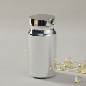 Botol obat plastik Sepuh elektrik 120ml 150ml, botol pil kapsul emas perak suplemen untuk kesehatan dan Vitamin - Product Image 2