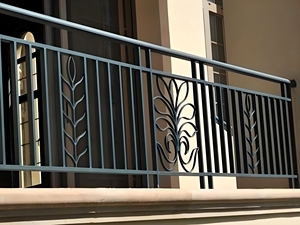 Tay vịn Kim Loại Tùy chỉnh lan can ban công với các mẫu độc đáo cho biệt thự căn hộ chất lượng bê tông vữa phụ gia sản phẩm - Product Image 5