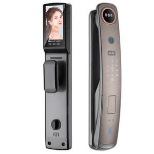 וידאו tuya דלת חכם מנעול 3D פנים הכרה פנים מצלמה בית חכם cerradura עם מנעולים דיגיטליים סיסמה - Product Image 1